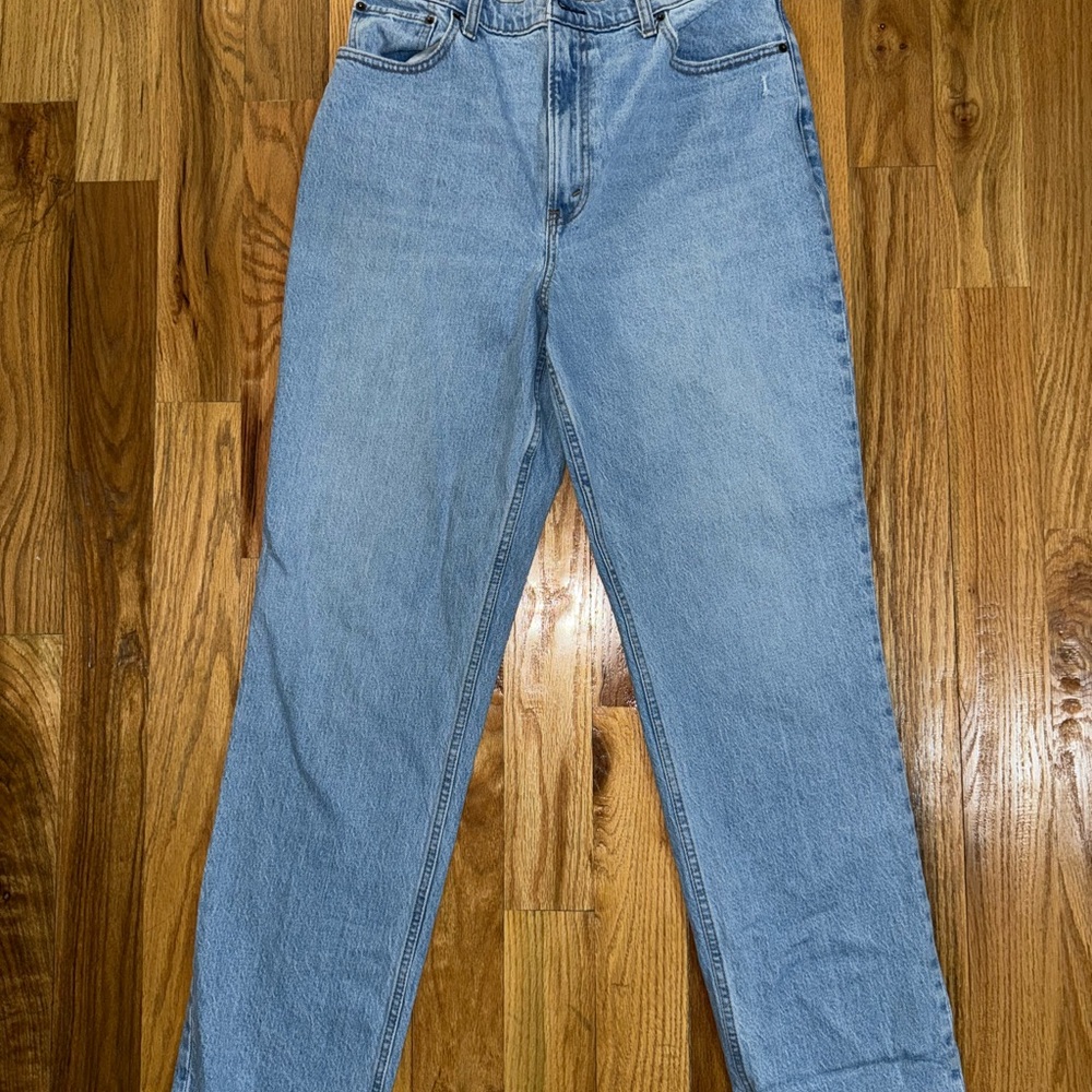 Abercrombie & Fitch Light Blue Straight Leg Jeans